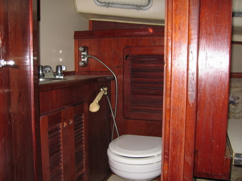 liveaboard bathroom needs to be large enough